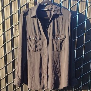 NY & Company Button-Up Shirt